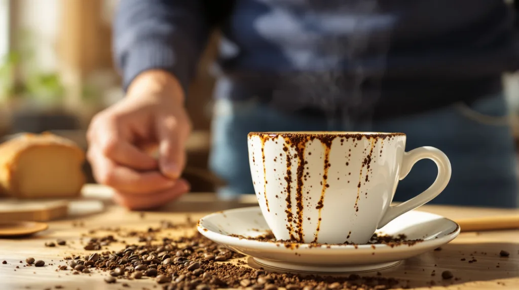 entdecken sie, warum viele mittags den gleichen fehler mit kaffeesatz machen und wie sie ihn vermeiden können, um ihr kaffeeerlebnis zu verbessern.
