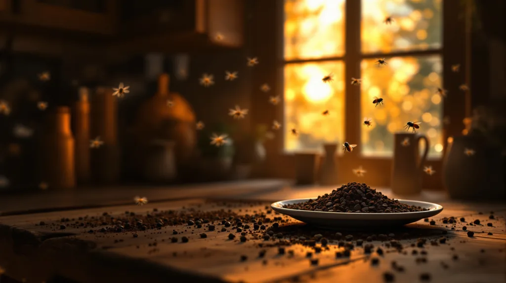 erfahren sie, warum kaffeesatz am abend im haus plötzlich insekten anziehen kann und wie sie das vermeiden können. wichtige tipps für ein insektenfreies zuhause.