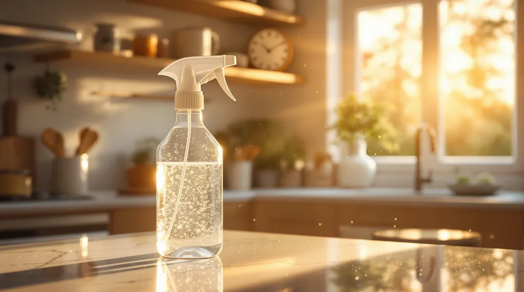 entdecken sie, warum weißer essig abends effektiver reinigt als tagsüber und wie sie diese hausmittelmethode optimal nutzen können.