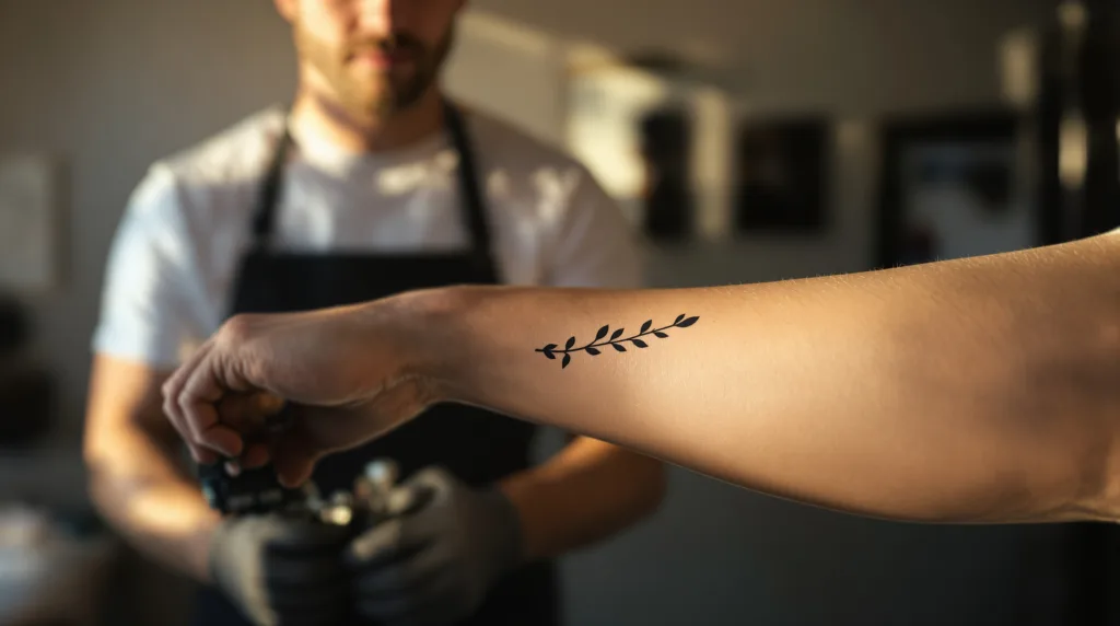 ein tätowierer erklärt, warum diskrete männer-tattoos eine besondere pflege erfordern, um ihre schönheit und langlebigkeit zu bewahren.