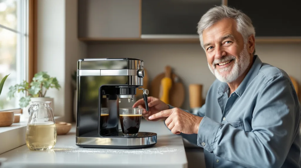 ich testete 7 tage lang verschiedene essig-mengen, um meine kaffeemaschine zu reinigen – jetzt glänzt sie wie neu! erfahre meine methode für strahlenden kaffee-genuss.