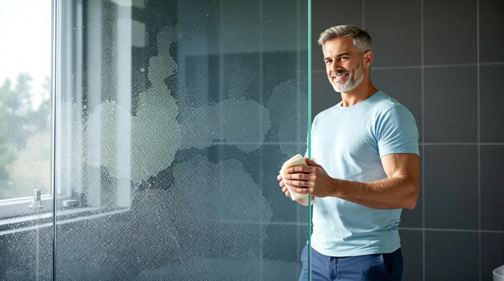 entdecken sie einen einfachen trick, der kalkablagerungen an duschwänden mühelos entfernt – ganz ohne essig oder zitrone.