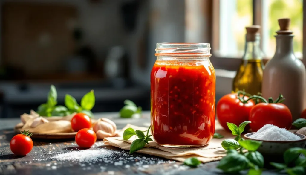 entdecken sie den einfachen trick, mit dem sie tomatensauce ohne kühlschrank oder einfrieren monatelang frisch halten können.