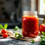 entdecken sie den einfachen trick, mit dem sie tomatensauce ohne kühlschrank oder einfrieren monatelang frisch halten können.